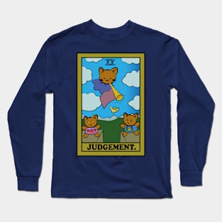 TAROT CARDS | JUDGEMENT. | CAT Long Sleeve T-Shirt